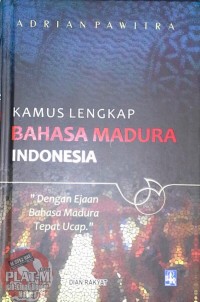 kamus lengkap bahasa madura indonesia