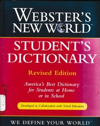 Image of Webster's New World Student's Dictionary