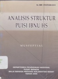 Analisis Struktur Puisi Ibnu HS