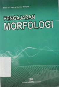 Pengajaran Morfologi